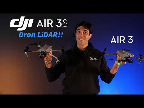 Nuevo DJI AIR3S comparado con el AIR 3 a fondo (4K)