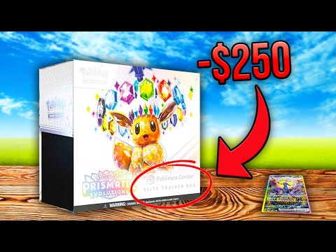 Opening $250 EXCLUSIVE Prismatic Evolutions Elite Trainer Box! (Worth It?)