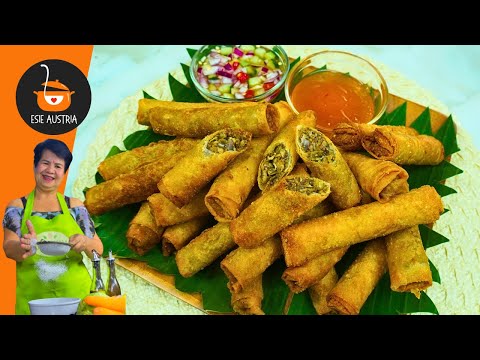 Lumpiang Puso Ng Saging | Lumpiang Gulay | Pinoy Ulam Recipe