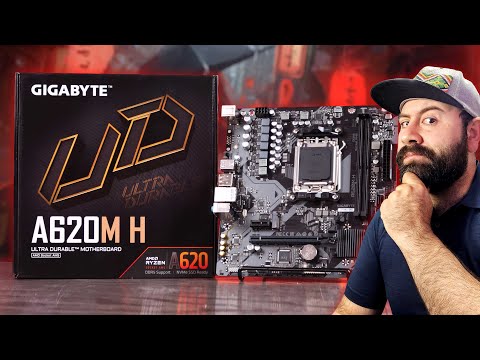 La Motherboard con Socket AM5 MAS BARATA!! Gigabyte A620M-H Micro ATX - DrogaDigital