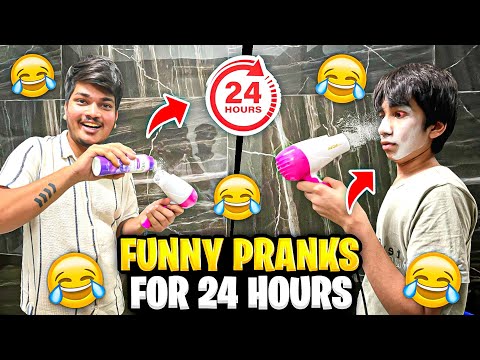 Pranking Ronish For 24 Hours😂 || Gusse Me Ghar Chodke Chala Gaya😡 -TSG Ritik Vlogs