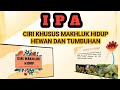 Kuis Ciri Khusus Makhluk Hidup
