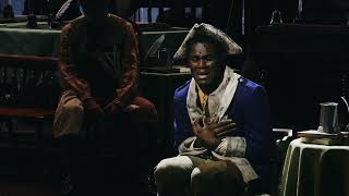 Praise Oranika Sings 'Momma Look Sharp' as the Courier in 1776 at Paper Mill