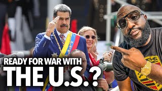 Trump Moving Warships Towards Venezuela, Maduro Says He's Ready For War With Troops and Militia 🤔