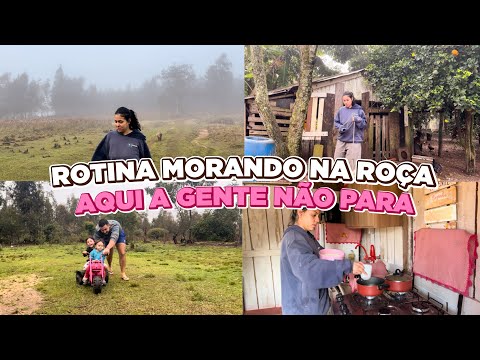 ROTINA MORANDO NA ROÇA EM TEMPO DE CHUVA 🌧️ || NÃO DIANTOU DE NADA + VOU TER QUE LAVAR TUDO DE NOVO😩
