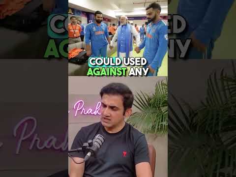 Gautam Gambhir On Panauti Controversy On Modi ? #gautamgambhir #podcast #shorts