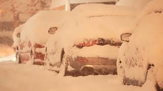 Neuschneemassen in Nordfriesland