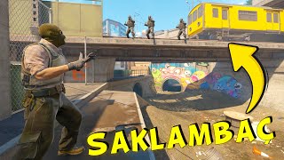 ADAMA TREN ÇARPTI ! BÖYLE SAKLAMBAÇ GÖRÜLMEDİ CS2