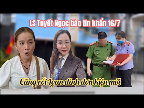Trưa 16/7: Em Họ Hồng Loan Tá Hoả Ăn Đơn Kiện Mẹ Con Ve, Chị Ni Mời Gấp Luật Sư Ngọc Xử Lý