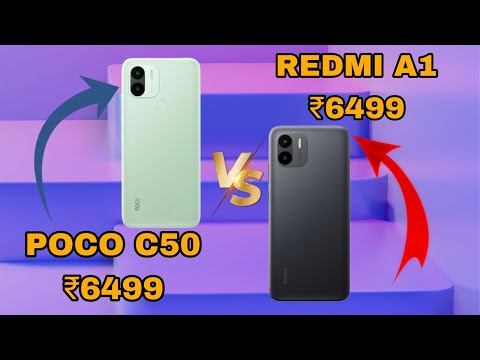 Redmi A1 vs Poco C50 Which Is The Best Phone #pococ50 #redmia1 #mpnx #poco #redmi