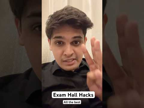 3 Exam Hall Hacks🔥| All the Best Class 10th