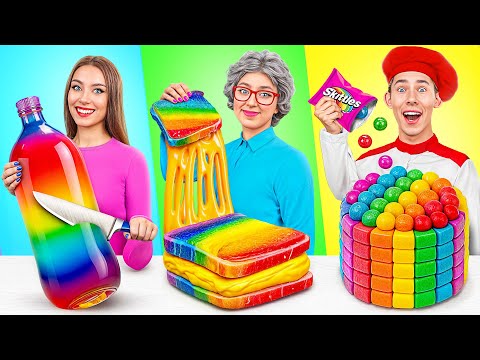 Reto De Cocina Yo vs Abuela | Ideas Locas Para Cocinar de Multi DO Challenge