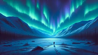 Aurora Moves Gently And Beautiful