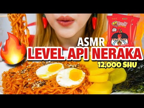 #108 Request ASMR SAMYANG MINI TERPEDAS LEVEL API NERAKA | ASMR Indonesia