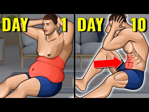 Get A 6 Pack as FAST as 10 Min (SITTING ONLY)