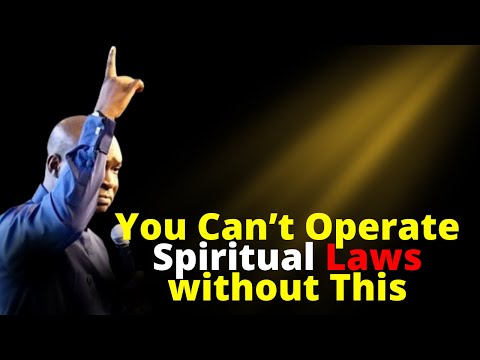 Spiritual Laws will NOT Obey you UNTIL you Do this | APOSTLE JOSHUA SELMAN