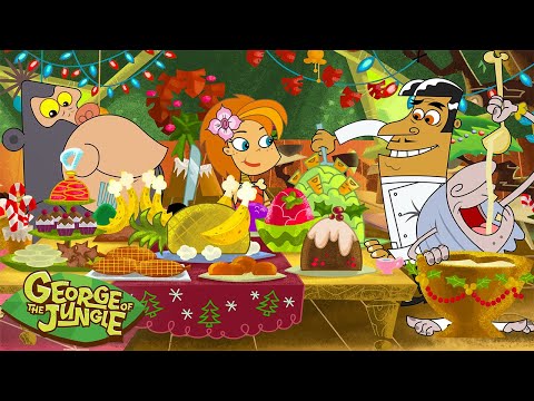 The Never-Ending Christmas!🎄| George of the Jungle | 🎁 Christmas Special 🎁 | Cartoons For Kids