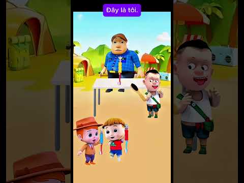 Tiểu Cường lấy nhầm bàn chải giày #HànhTrìnhCủaBạnNhỏ #HoạtHìnhThiếuNhi #Shorts