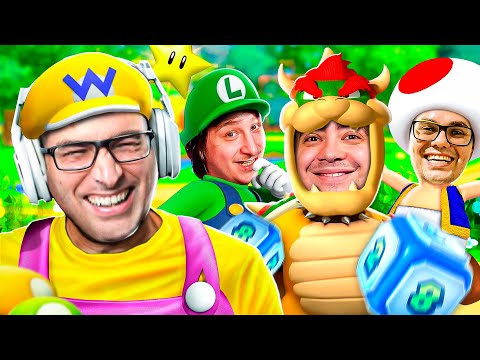 HUMILHANDO o̶s̶ a̶m̶i̶g̶o̶s̶  Alanzoka, Bitgamer e MrFall no MARIO PARTY JAMBOREE!