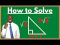 Understanding Pythagorean Theorem and Radicals