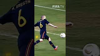 Netherlands vs Spain World cup 2010 Iniesta goal feet don't fail me now...