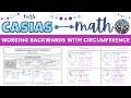 Finding Radius and Diameter from Circumference