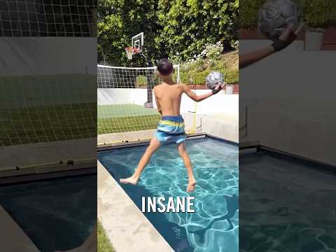 Can I Make this TRICK SHOT?! 🏀😭 #shorts #halfcourt #basketball