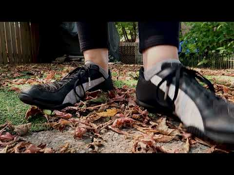 ASMR Crunchy Leaf Walking Sounds ~ Long Version! Fall 2024