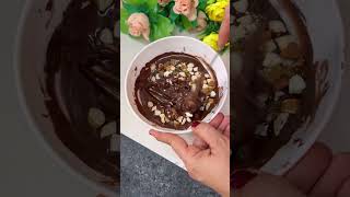 Mix dry fruit chocolate candy |easy chocolate recipe |homemade easy chocolate candy | chocolate love