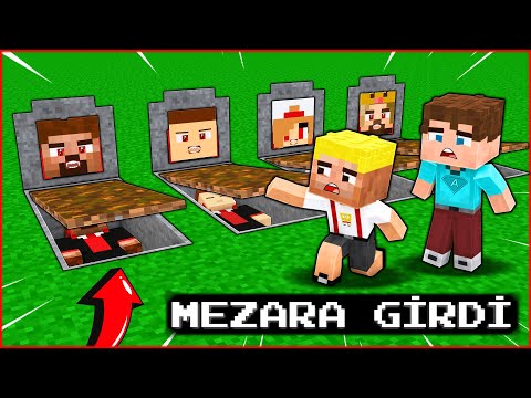 EFEKAN VE ALPEREN VAMPİRLERİN MEZARINA GİRDİ! 😱 - Minecraft