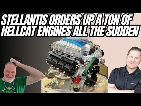 Stellantis Orders A Ton Of Hellcat Engines