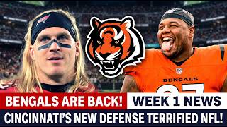 BENGALS ARE BACK! – CINCINNATI'S NEW DEFENSE JUST TERRIFIED THE NFL IN WEEK 1! BENGALS NEWS