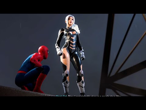 Spider Man In Love With Thiccc Black Cat's