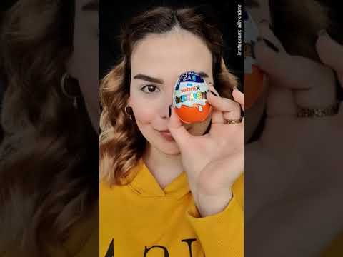 SÜRPİZ YUMURTA İLHAMLI MAKYAJ 😇   #shorts