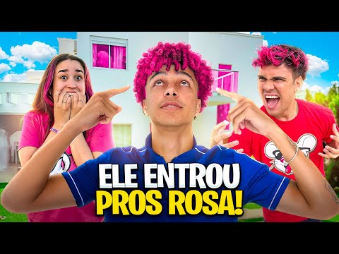 O MELHOR AMIGO DA EMILLY VICK PINTOU O CABELO DE ROSA