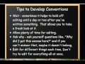 Writing Conventions and Editing Techniques