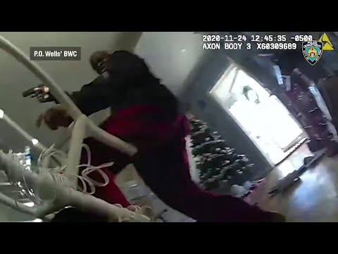 NYPD Bodycam: Gunman Shoots 2 NYPD Cops / Queens Village, Queens