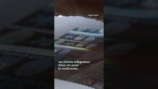 Ofrecen falsos hologramas sin pasar la verificación