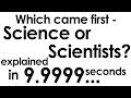 History of the Term 'Scientist'