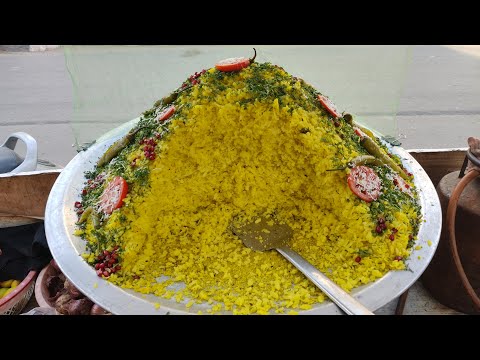 Famous Chana Poha of Delhi | Morning Breakfast #shorts