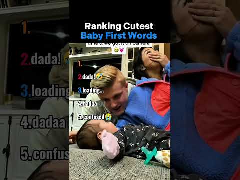 Ranking Cutest Babies First Words Moments