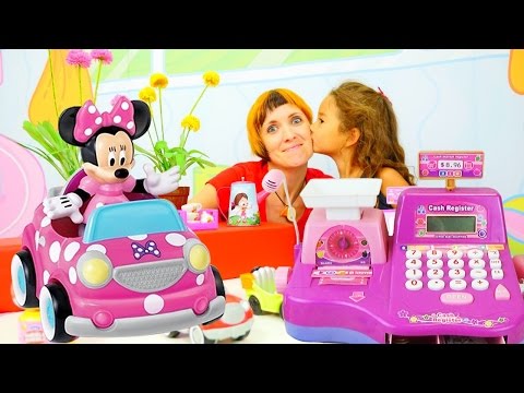 Играем в детский магазин. Видео для девочек.