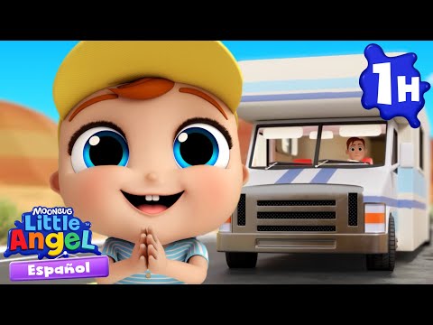 Mi primer viaje por carretera 🛣️🚗| Caricaturas infantiles | Moonbug en Español - Little Angel