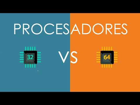 Diferencia entre procesadores de 32 y 64 bits