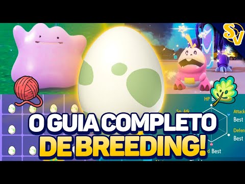 O GUIA DE BREEDING DEFINITIVO de Pokémon Scarlet & Violet! Shiny, IV’s, Competitivo, Egg Moves e +