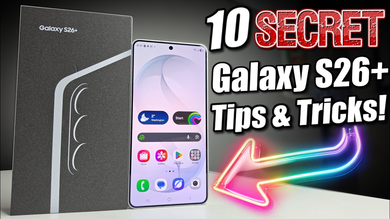 Samsung Galaxy S26+ Tips & Tricks! (Hidden Features)