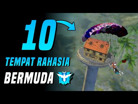 TOP 10 TEMPAT RAHASIA DI MAP BERMUDA FREE FIRE - Cocok Untuk NgePush!