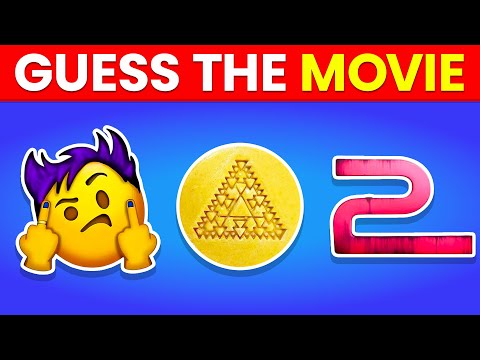 Guess The Movie By Emoji 🎬🍿✅ Movie Quiz 2025 | Squid Game 2, Moana 2, Wicked