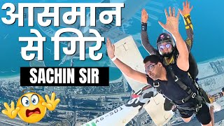 Sachin choudhary sir,Dubai में आसमान से कूदे 🇮🇳❤️