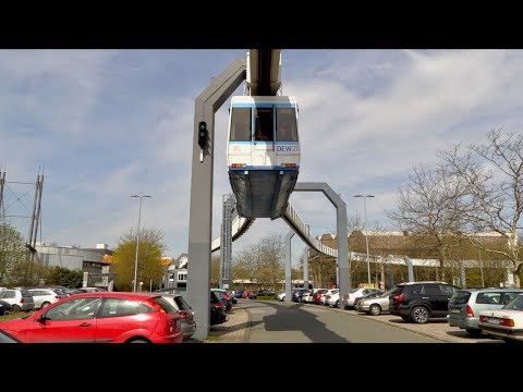 Dortmund University Germany H-Bahn POV at 3x TU  [4K,60fps] - YouTube